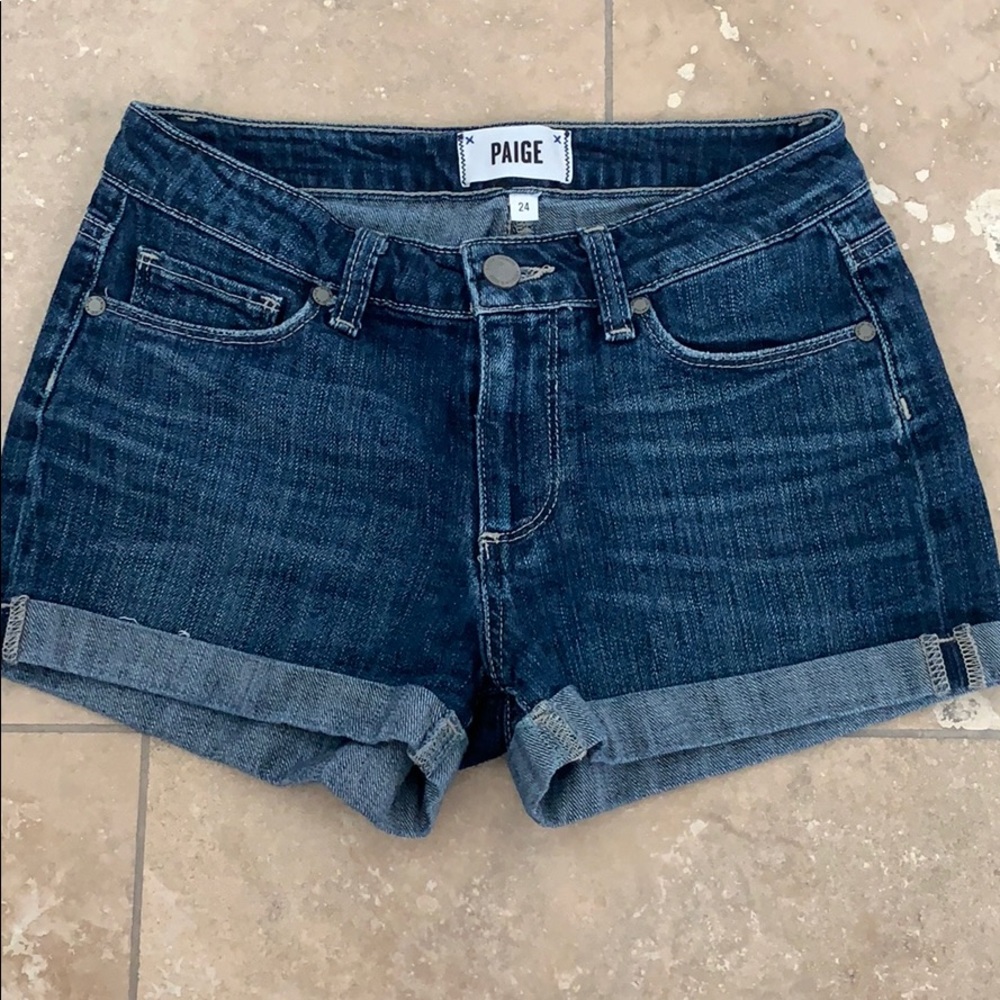 Paige jean shorts size 24